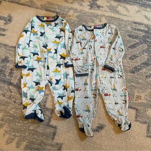 Magnetic Me Star & Vehicle Cars Footed Pajamas Size 0-3 months